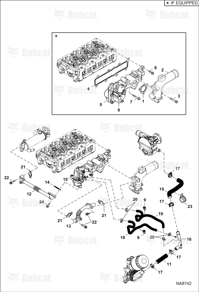 Intake Manifold (Engine S/N 000001 - 007946)