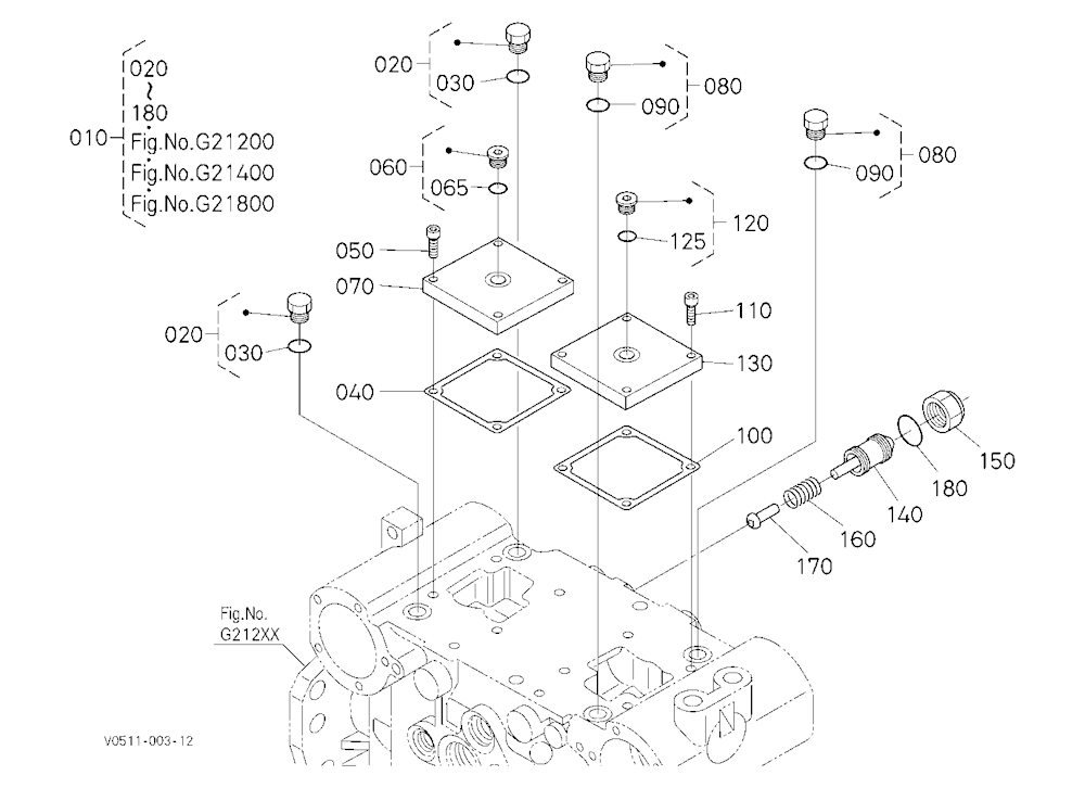 Hst Pump (3) (Component Parts)