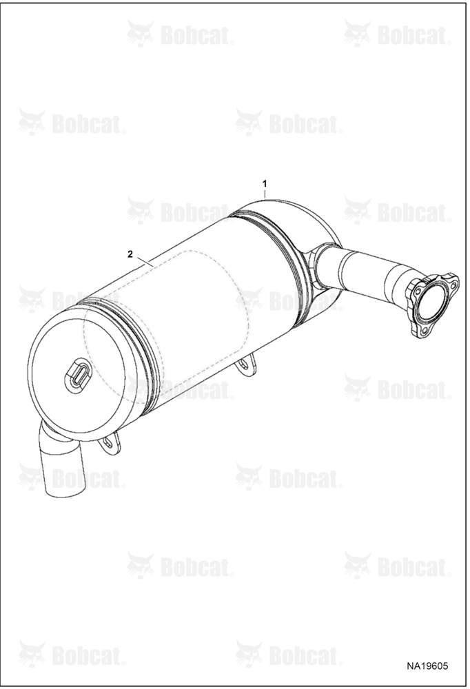 Muffler DOC Assembly