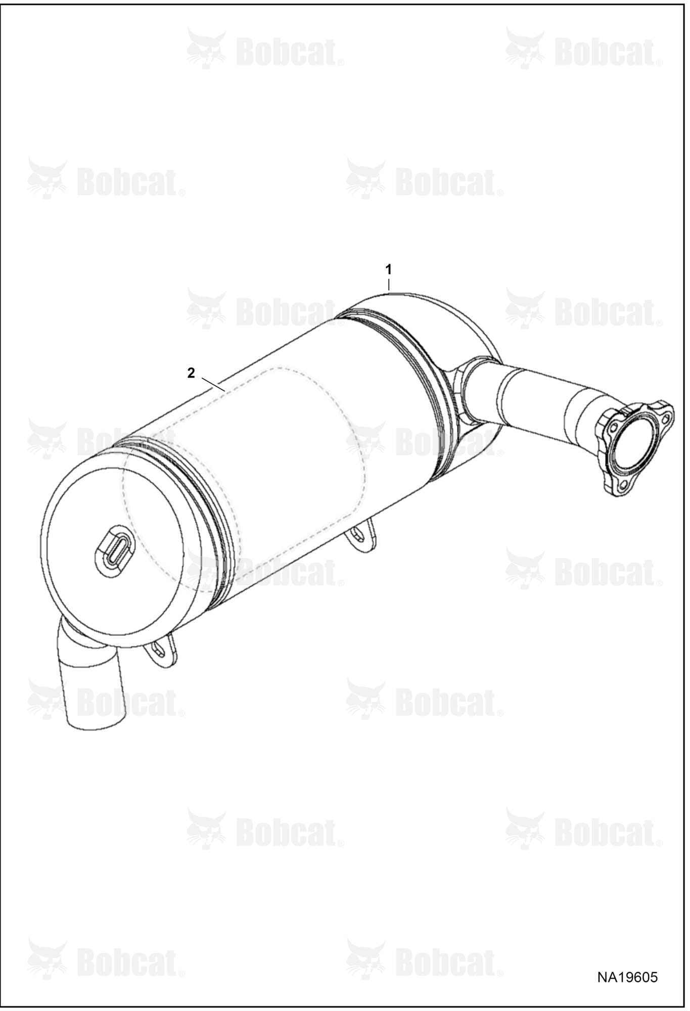 Muffler DOC Assembly