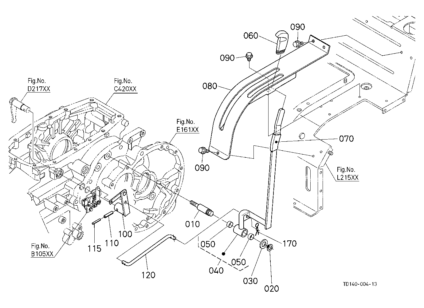Front Wheel Drive Lever