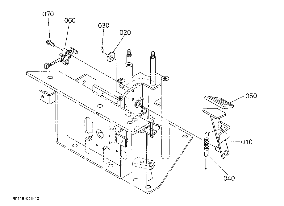 Control Travel Pedal