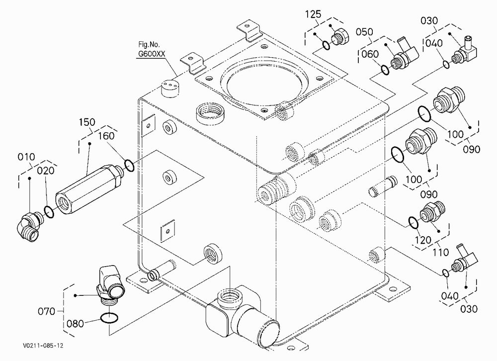 OIL TANK (JOINT) [MANUAL HITCH] [HIGH FLOW]