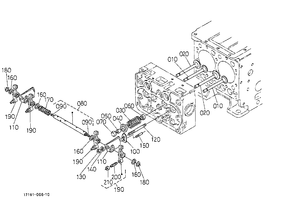 Valve And Rocker Arm