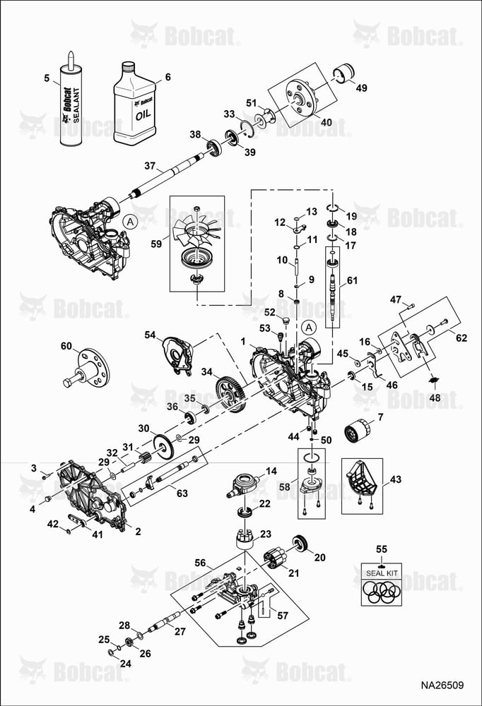 Transaxle Left