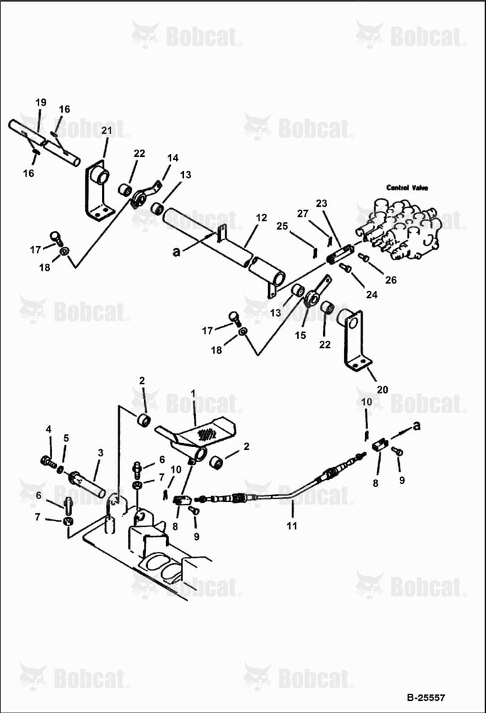 Control Pedal (W/ATTACHMENT PIPING)