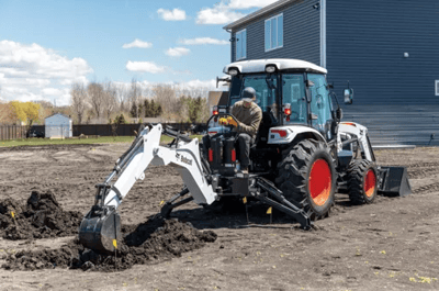 Ct5555 With Backhoe