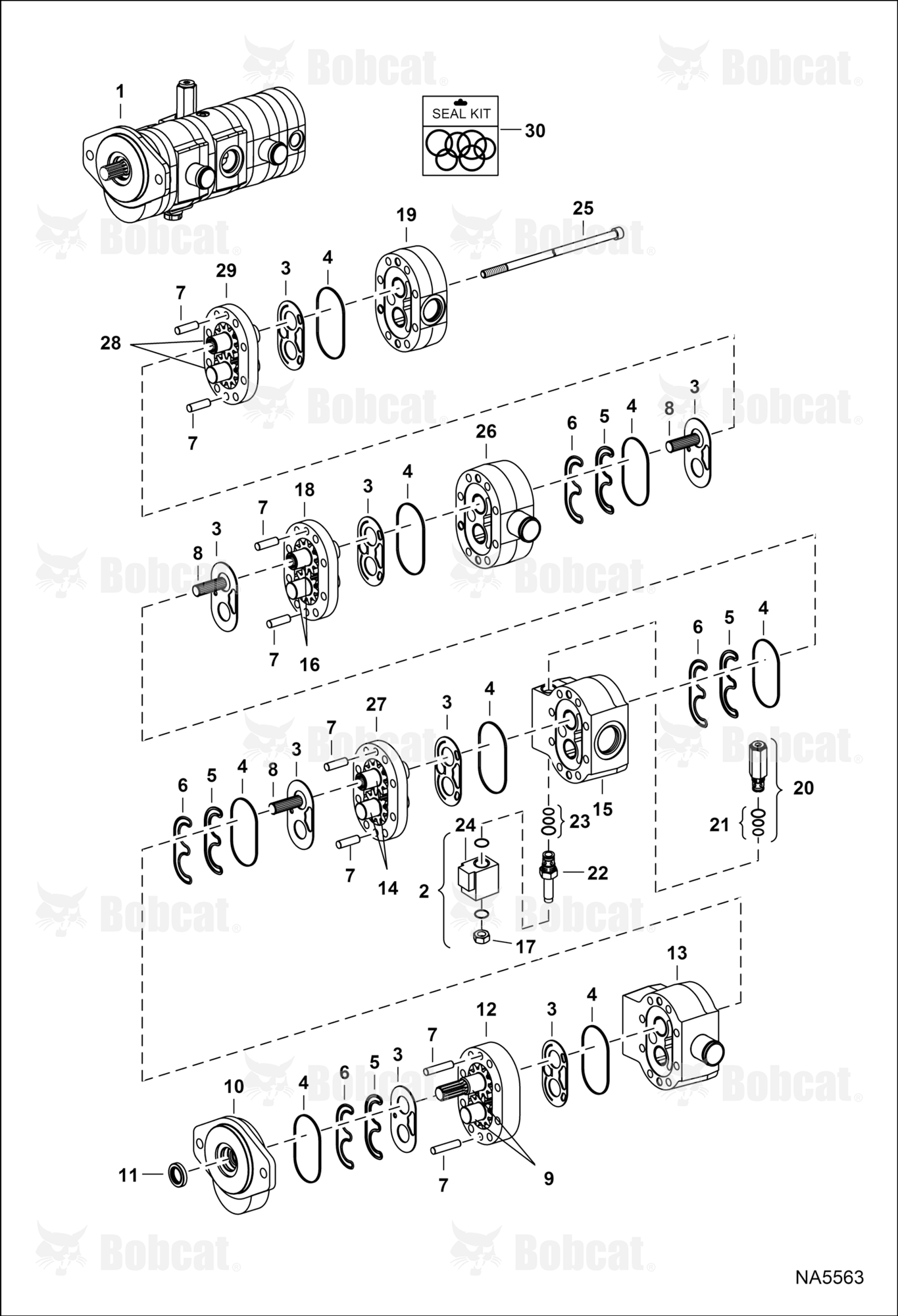 High Flow Hydraulics (Gear Pump) (Model 83006252)