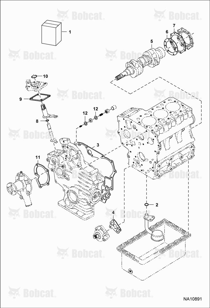 Lower Gasket Kit (Tier IV)