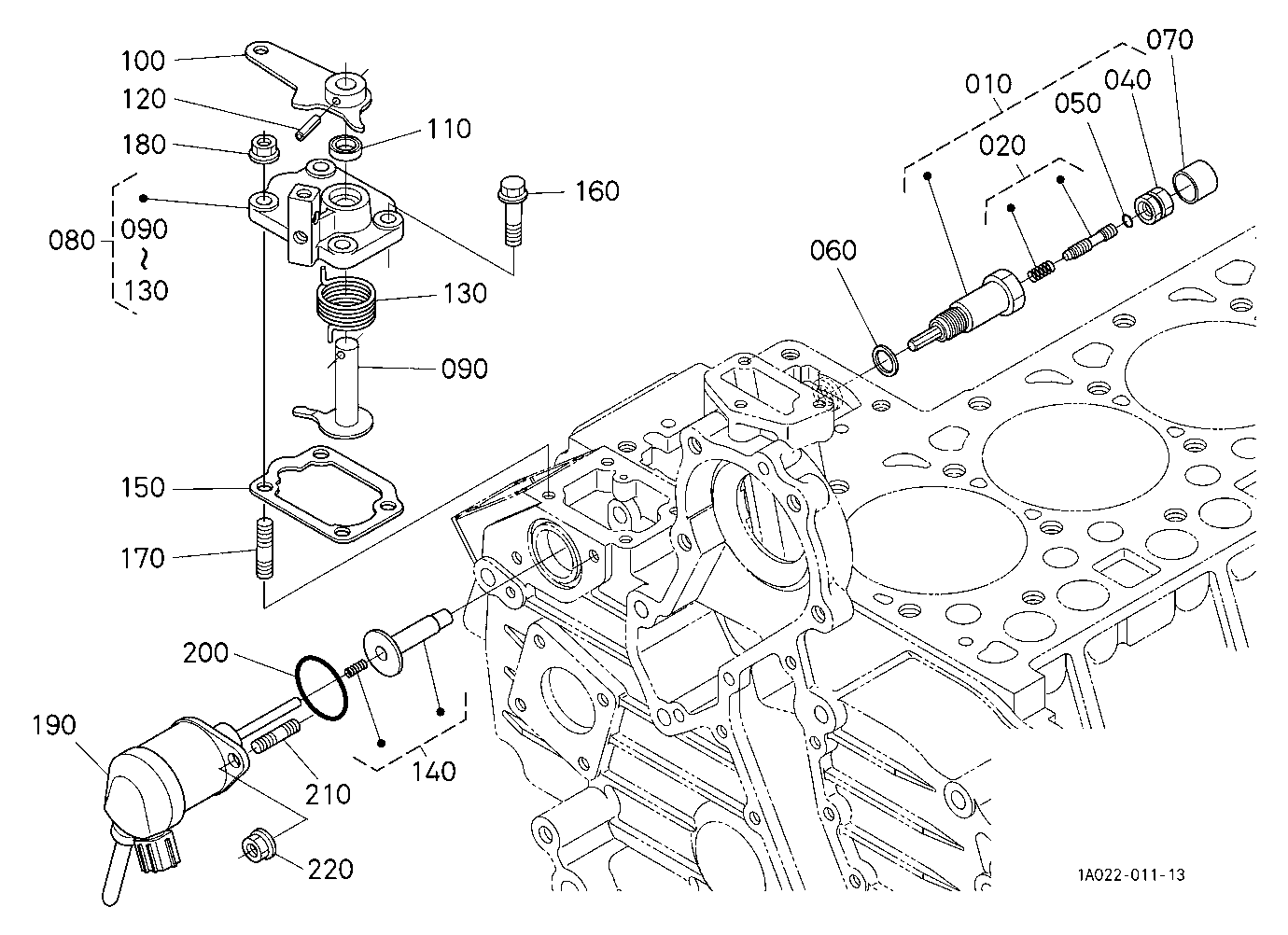 Engine Stop Lever