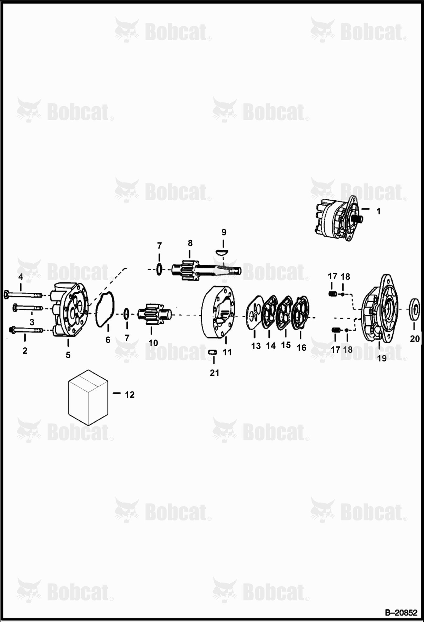 Hydraulic Pump (Cessna 24304-RAS)
