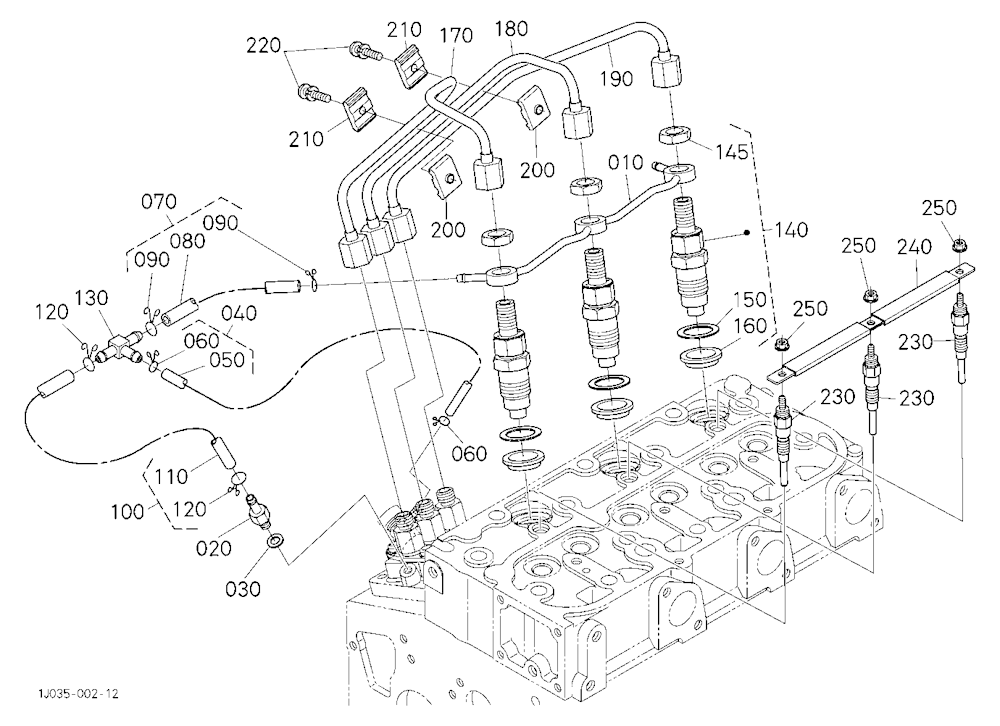 Nozzle Holder And Glow Plug