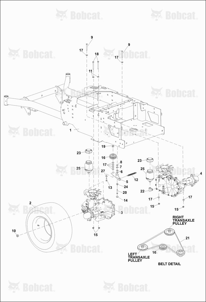 Transaxles / Rear Wheels
