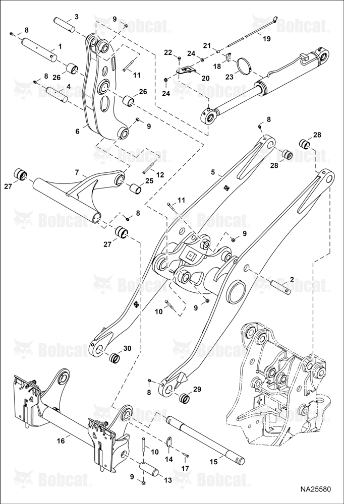 Lift Arm & BOB-TACH