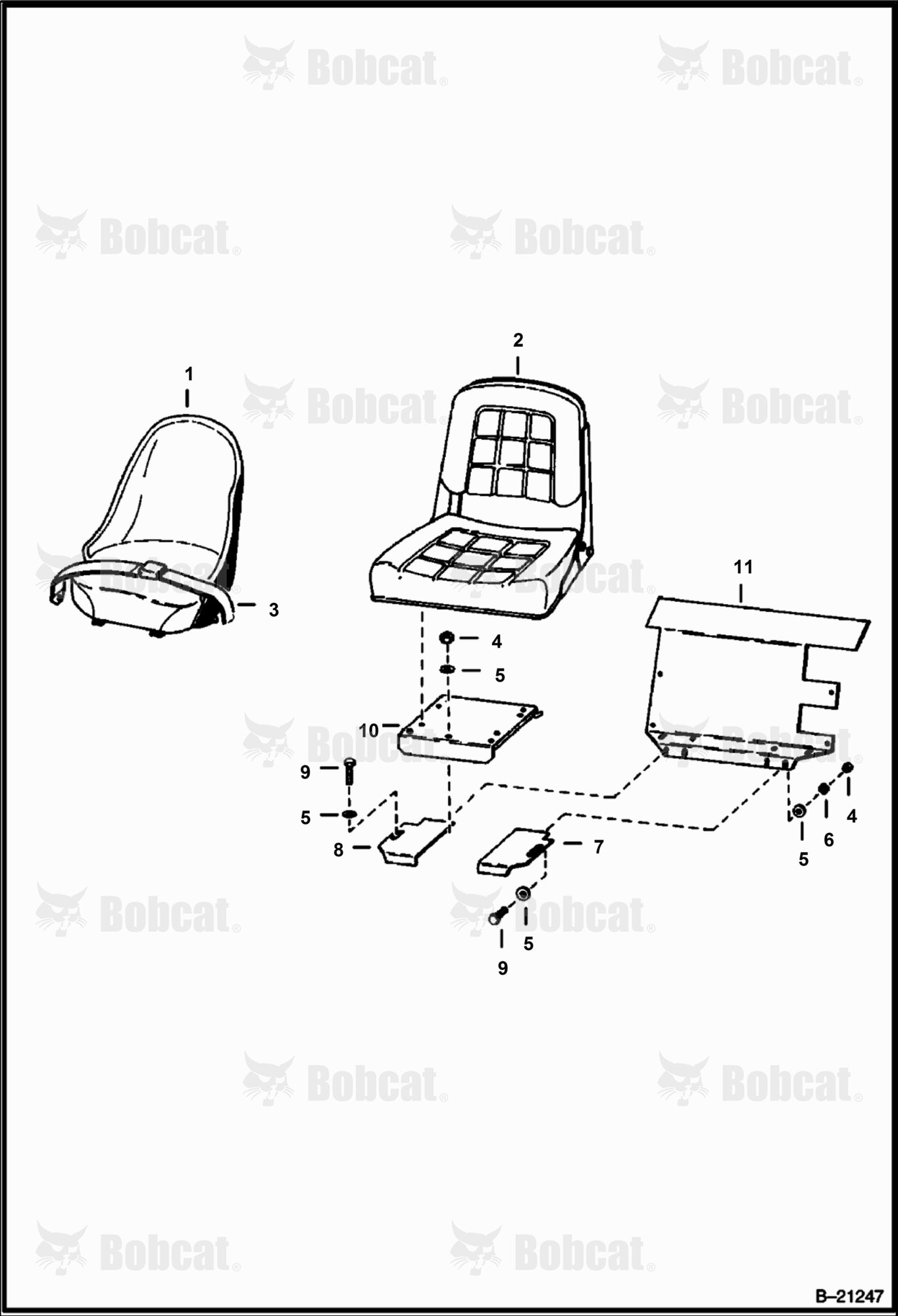 Seat & Seat Mounting