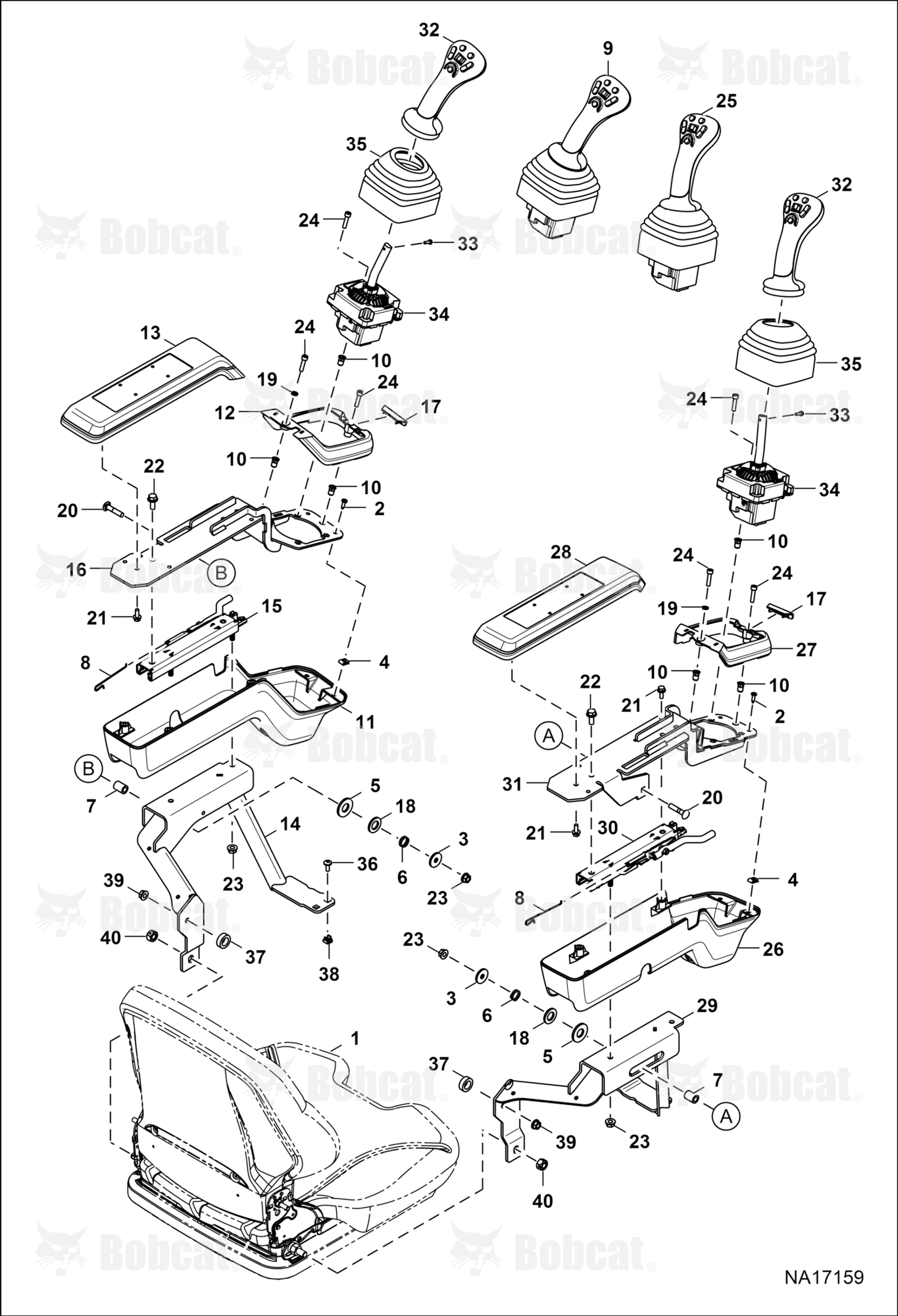 Controls Electrical (SJC) (Armrest Assembly)