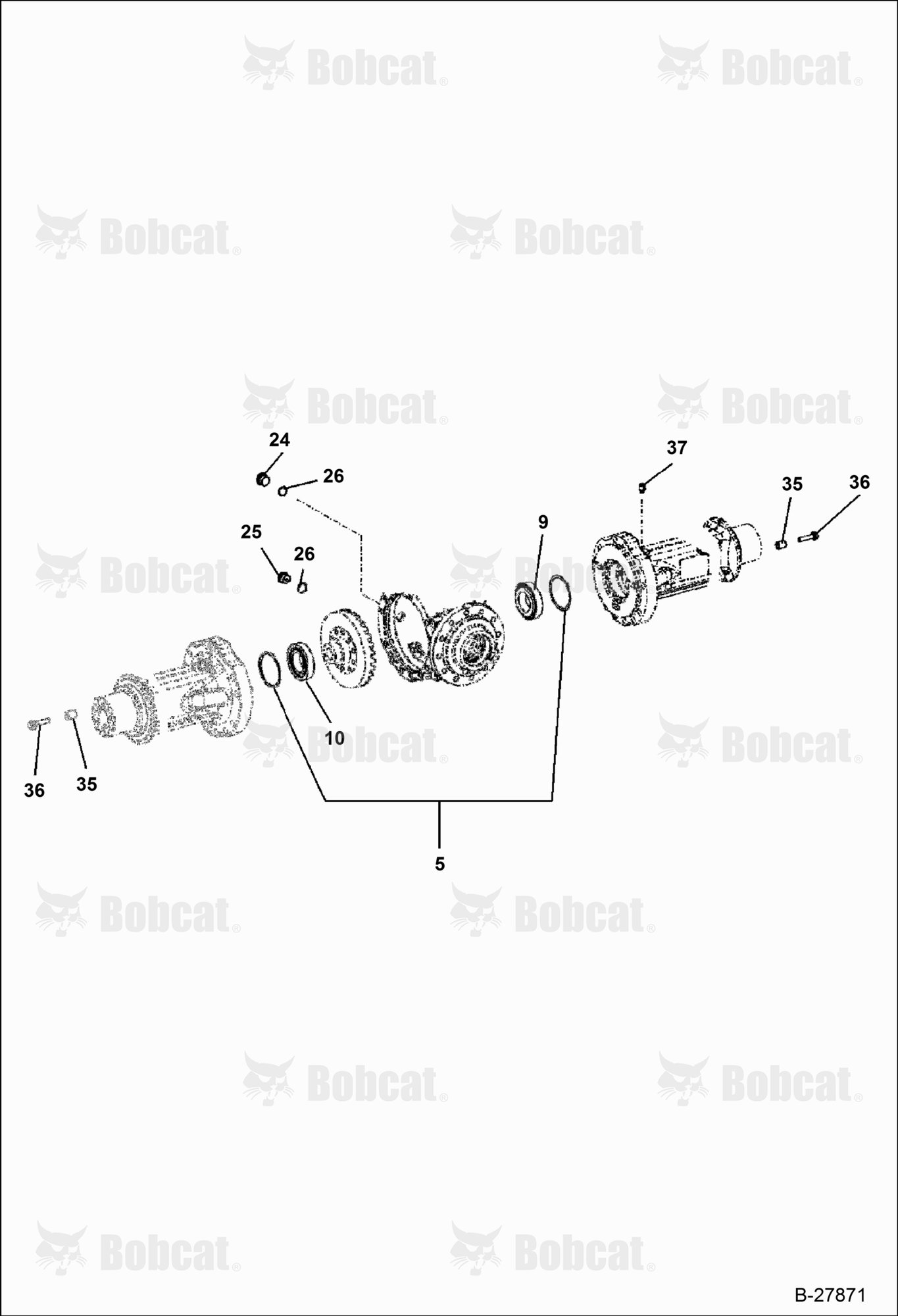 Differential Bearings (Replacement Axle - 5904661671)