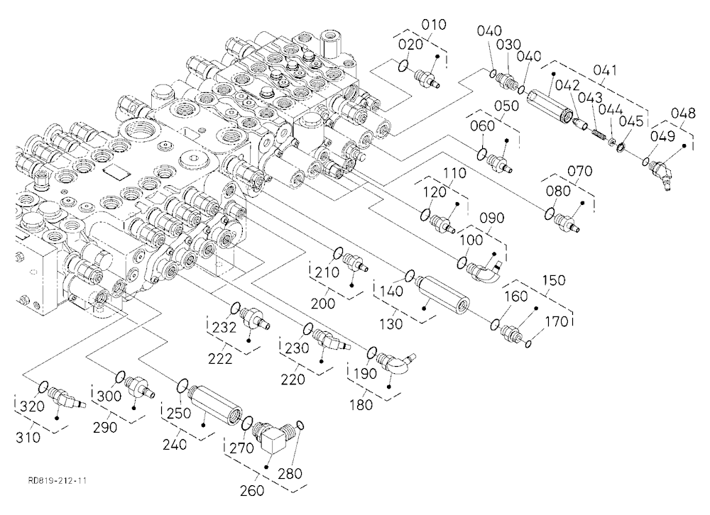 Control Valve 2 [Super Double Boom Type]