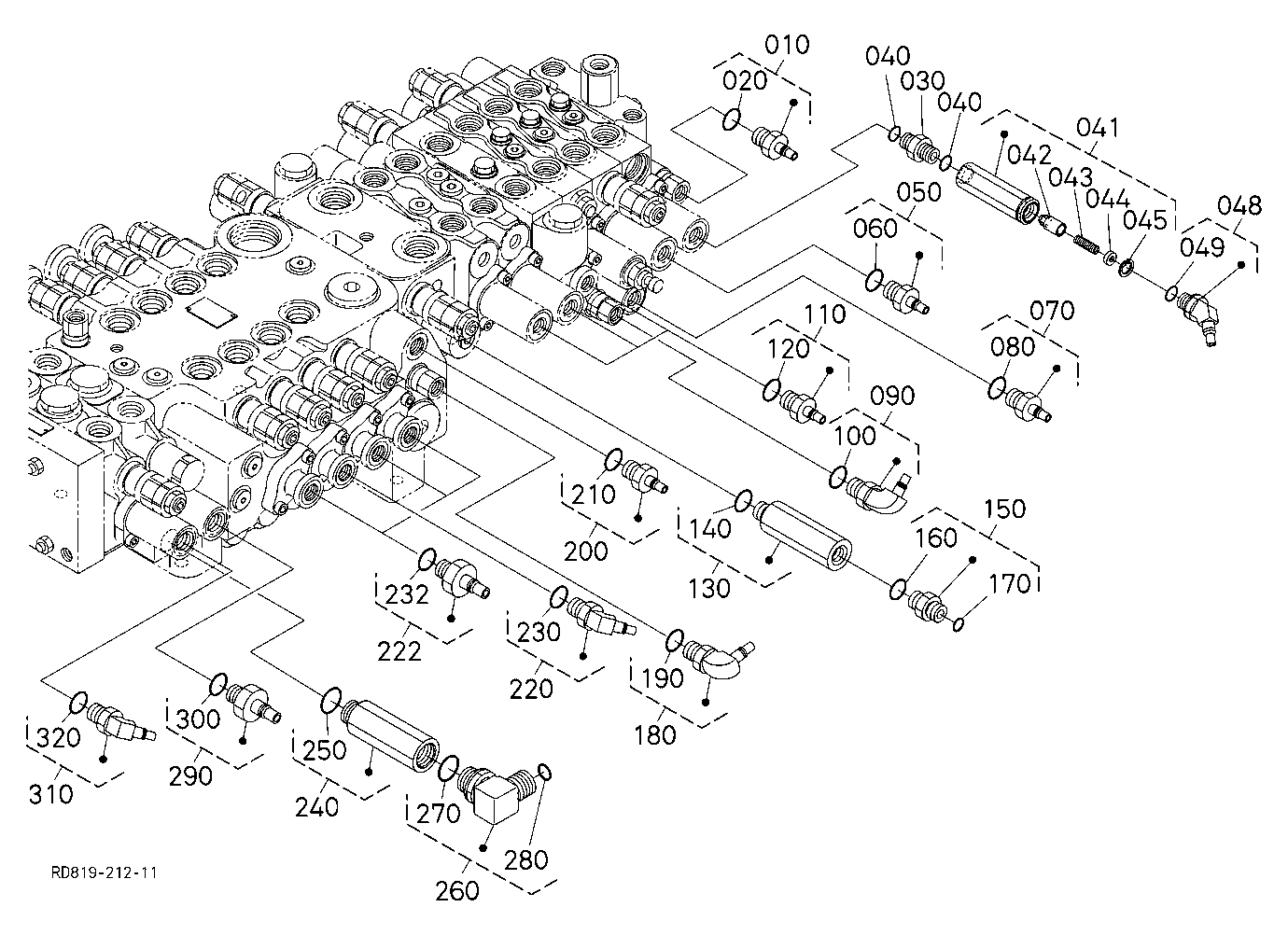 Control Valve 2 [Super Double Boom Type]
