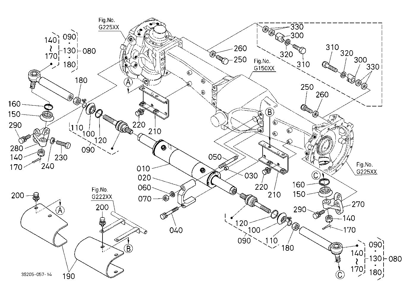 Tie Rod/Steering Cylinder