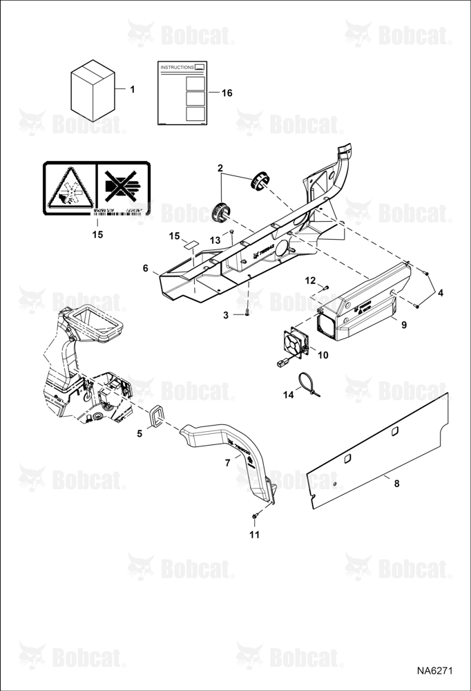 Heater & A/C (Lower Duct Kit)