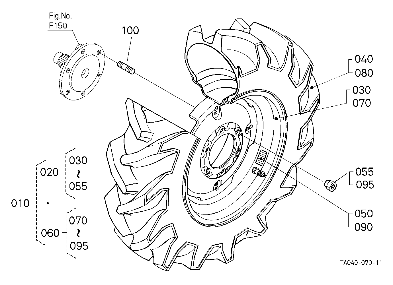 Front Wheel (8.3-16) [Old Type]
