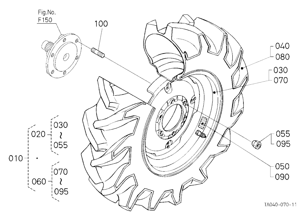 Front Wheel(8.3-16) [Old Type]