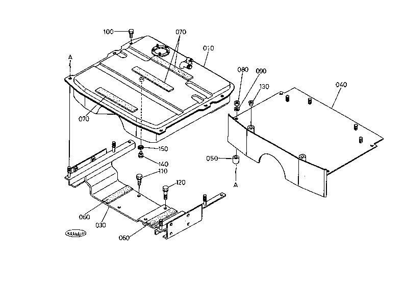 Sub Fuel Tank W/O Cab