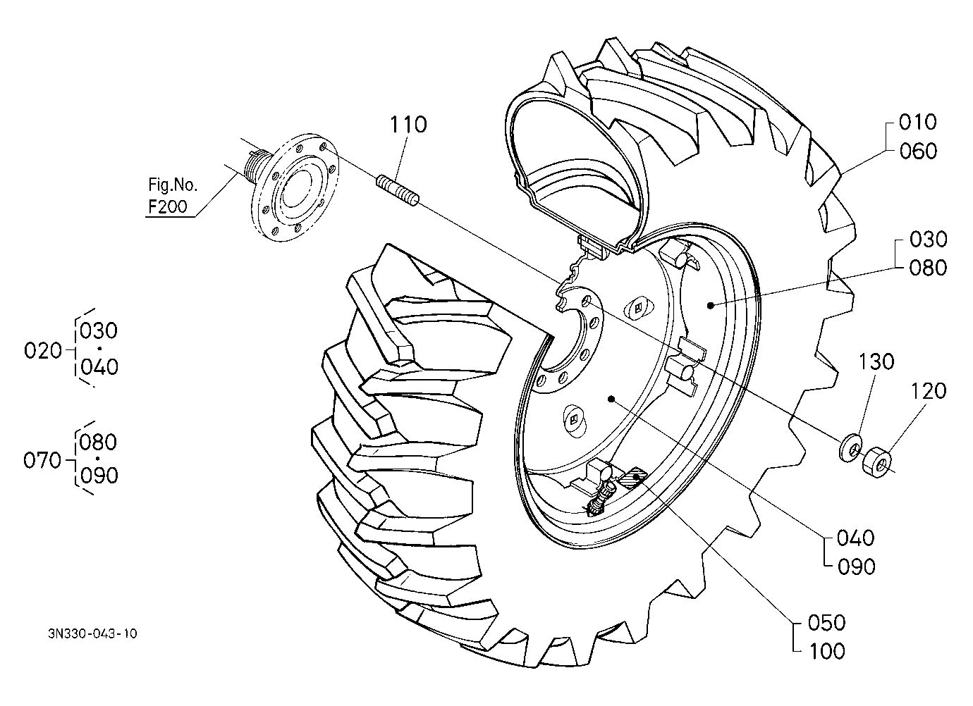 Rear Wheel (16.9-24)