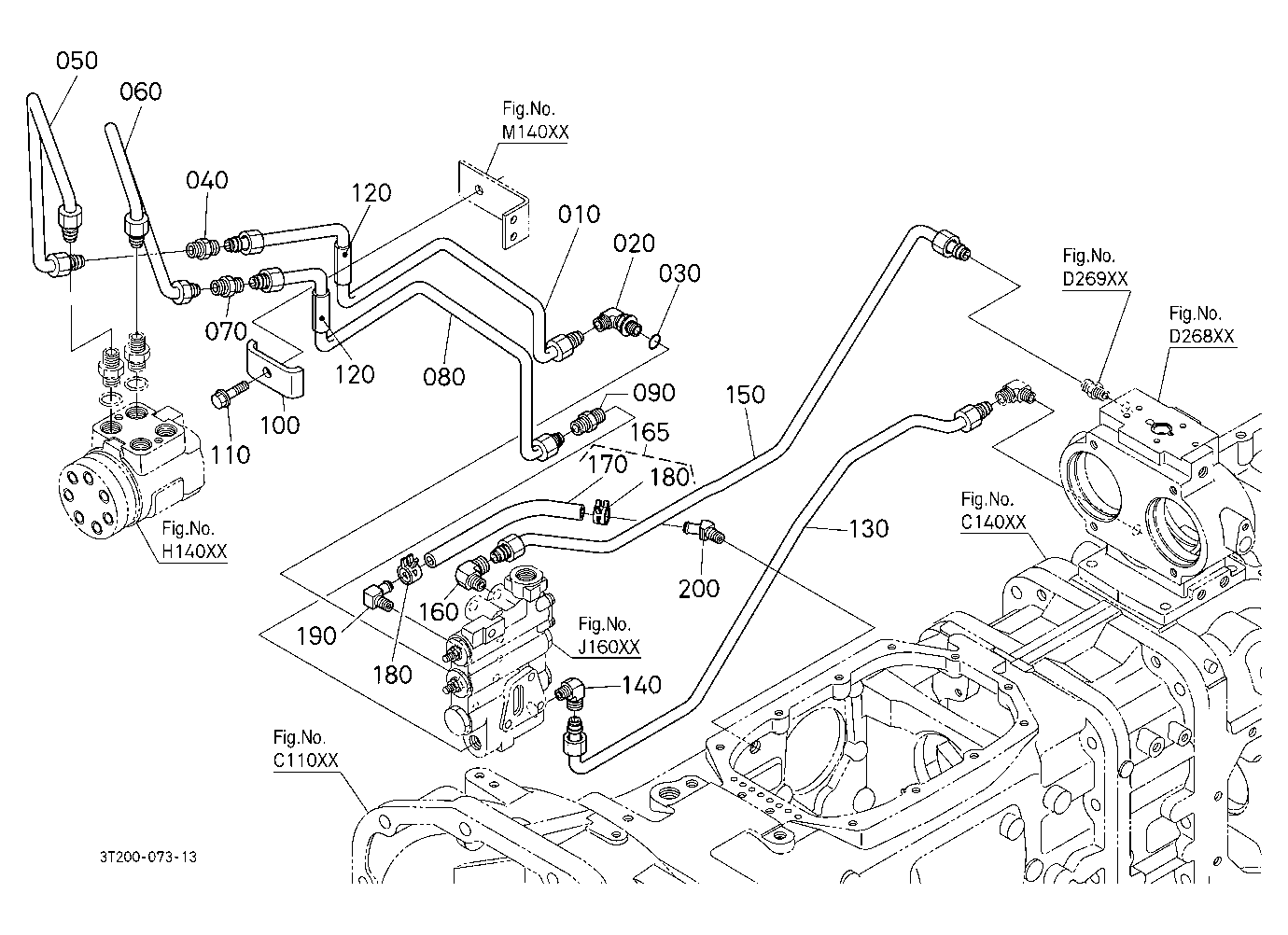 Hydraulic Oil Line (Steering/Pto)