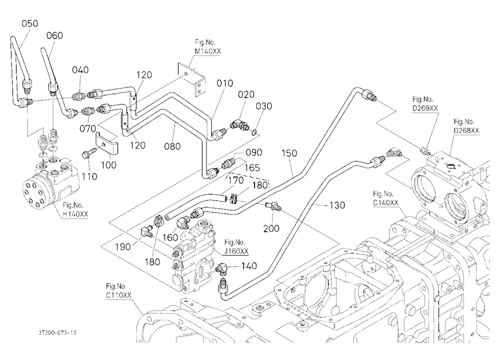 Hydraulic Oil Line (Steering/Pto)