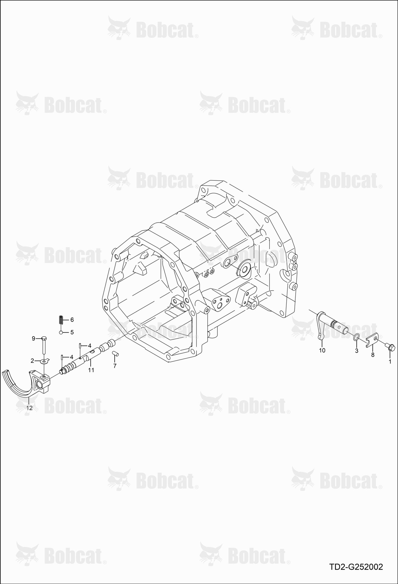Shuttle Shift Fork Group