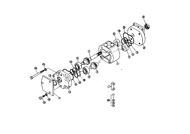 Oil Pressure Pump (1) [Section Parts]