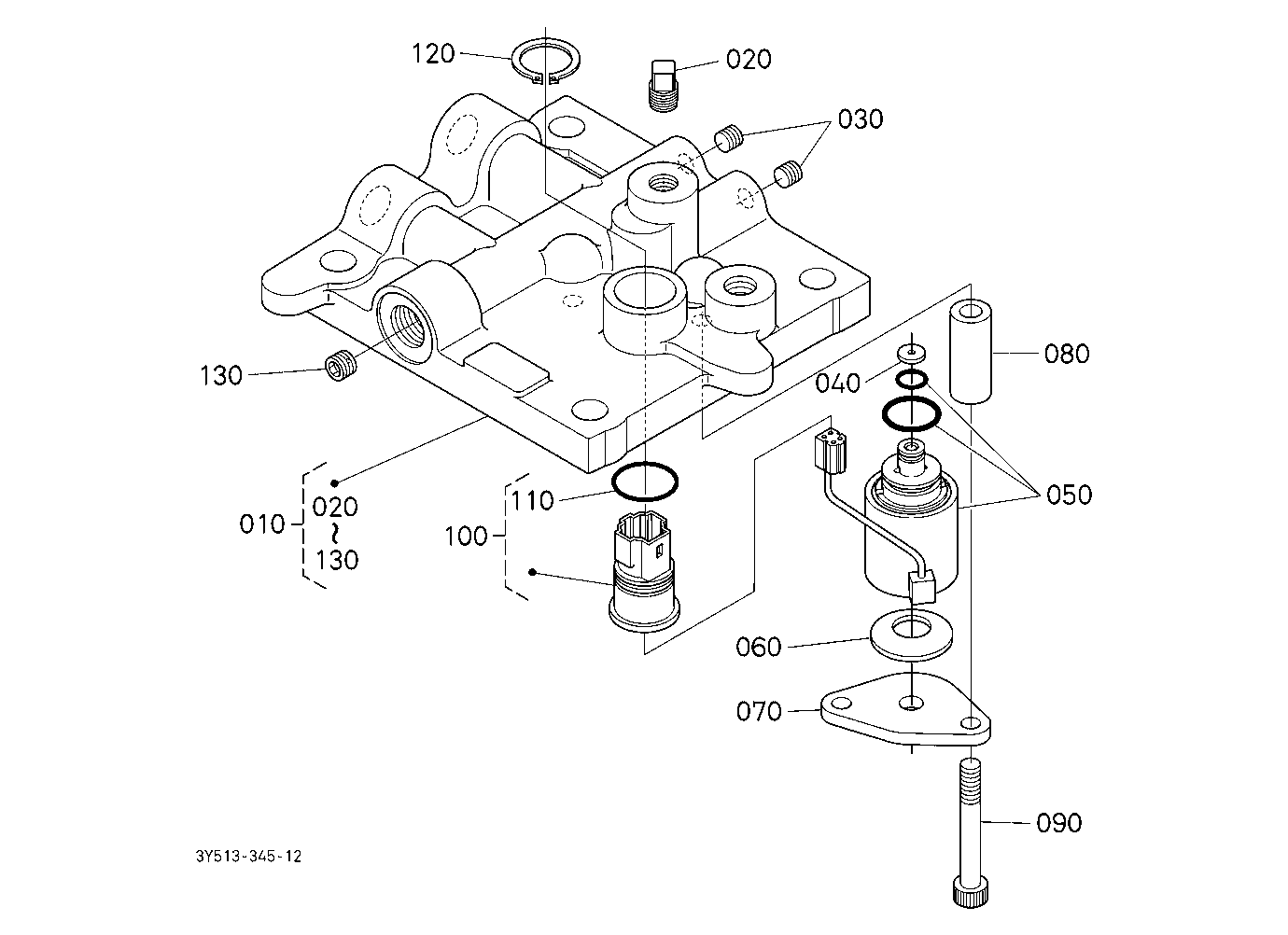 Pto Clutch Valve [Component Parts]