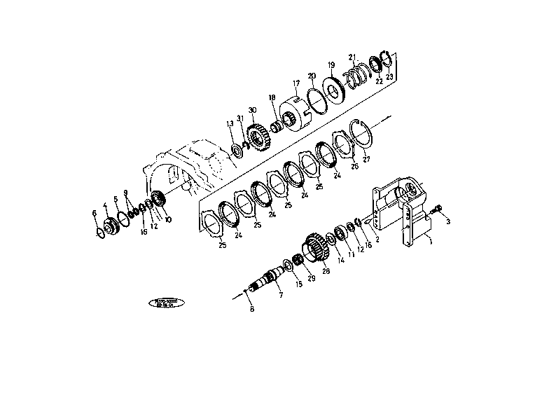 Clutch Shaft Upper