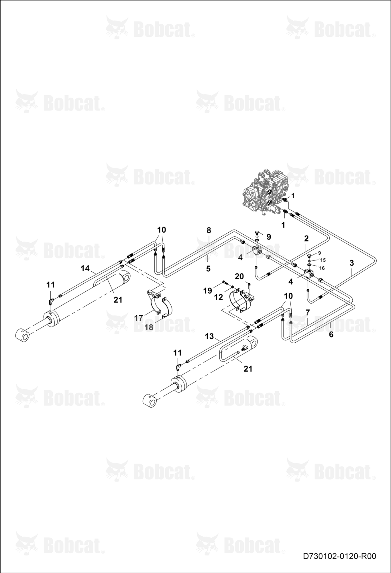 Lift Cylinders Circuit
