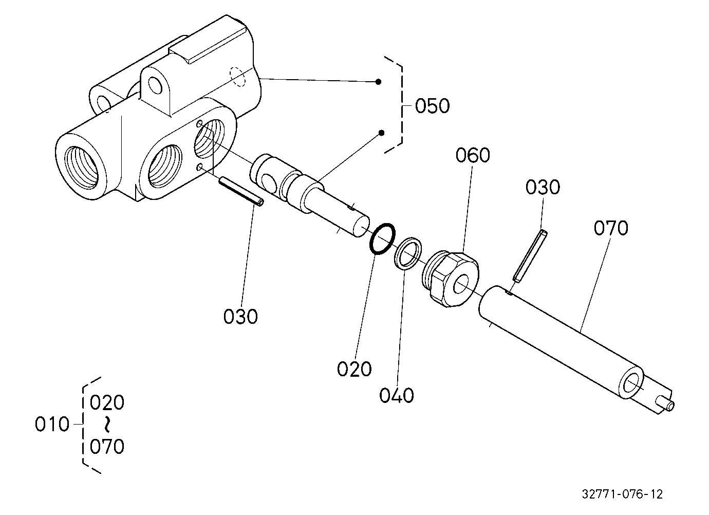 Hydraulic Control Block [Component Parts] [New Typ