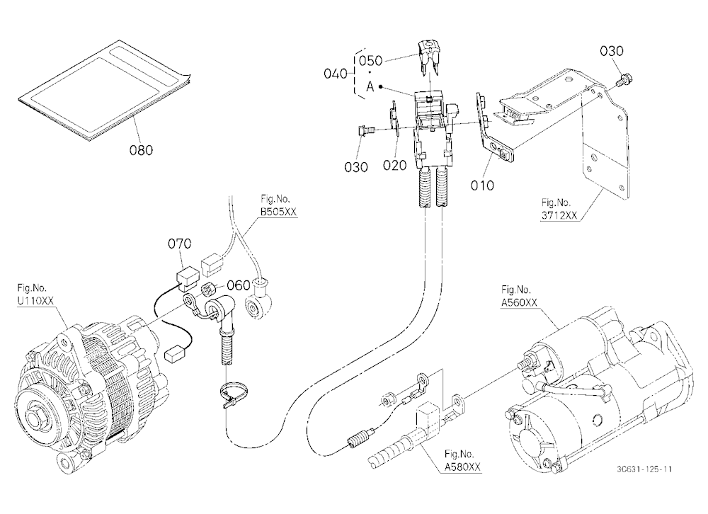 Alternator Kit (Electrical Wiring) [Option]