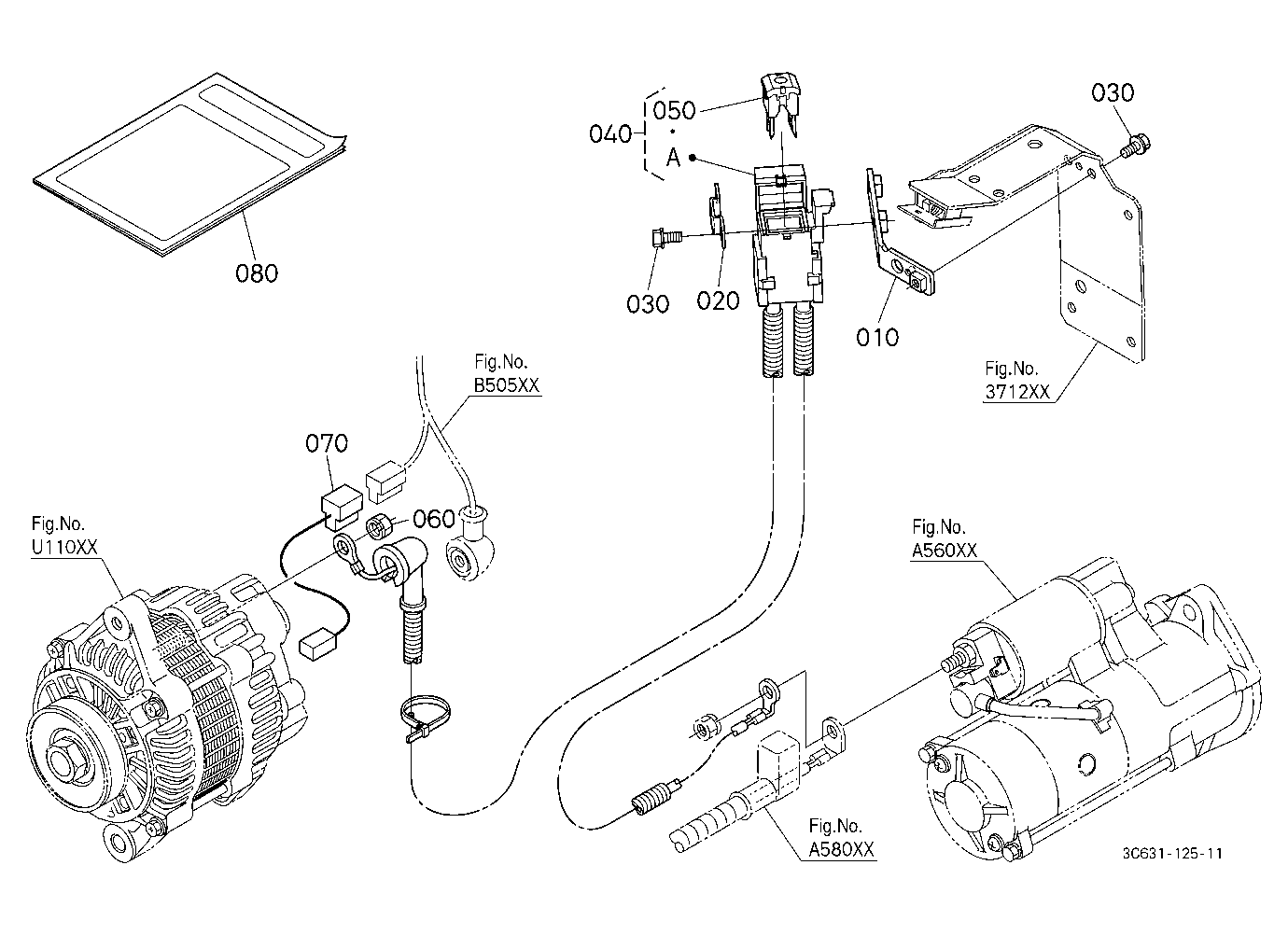 Alternator Kit (Electrical Wiring) [Option]