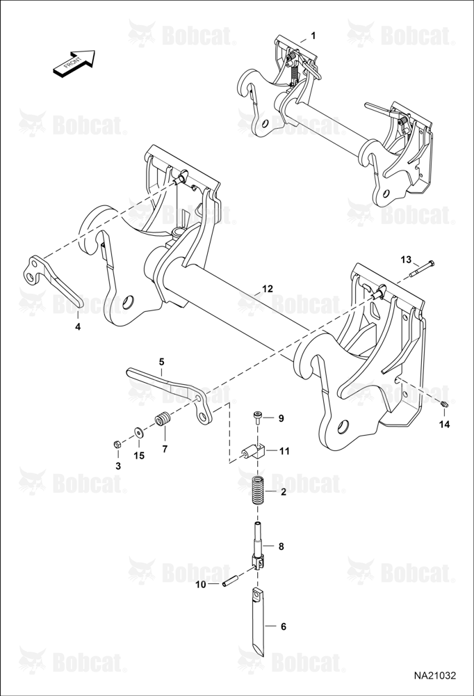 Attachment Carrier (Quick-Tach To Bob-Tach)