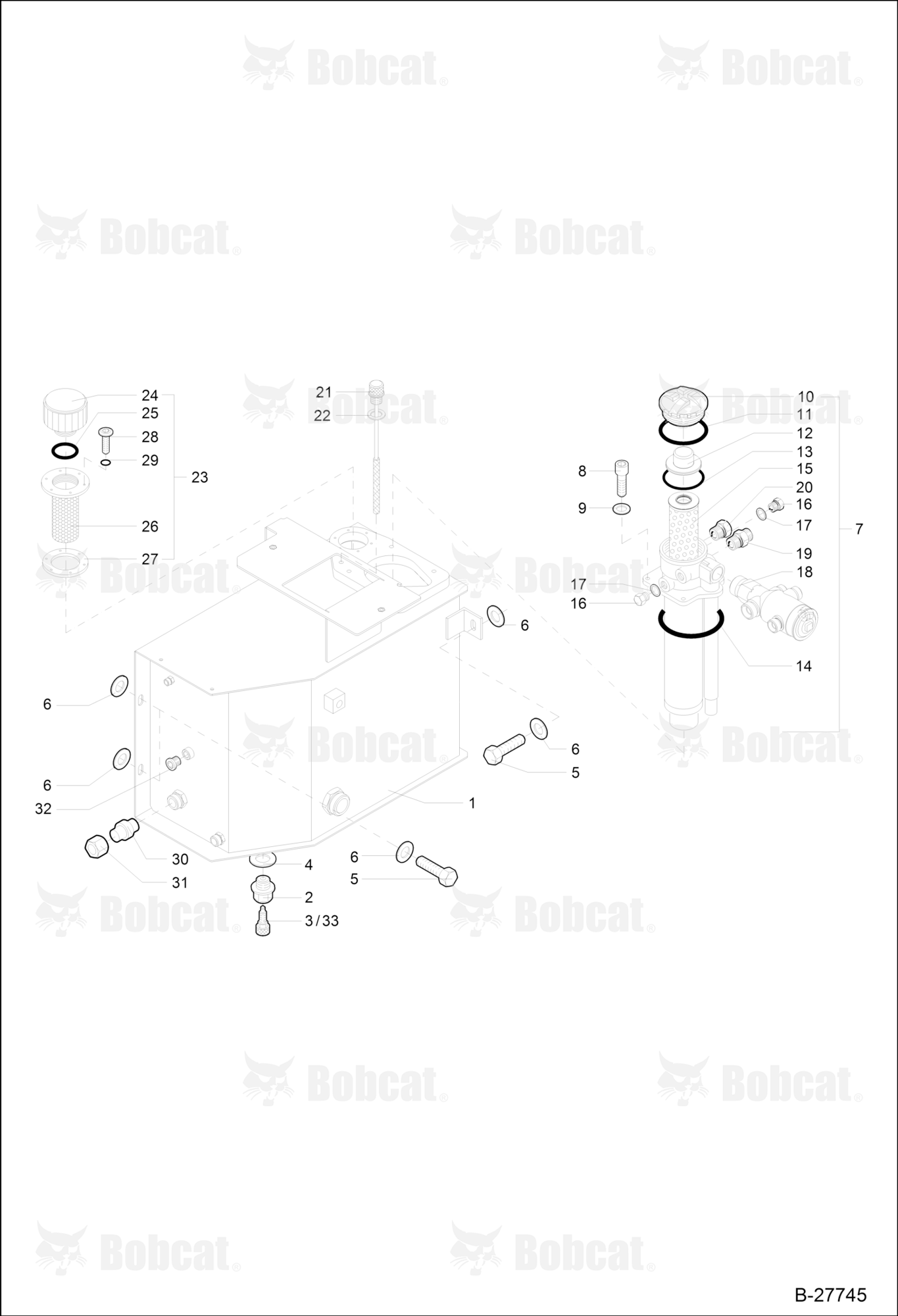 Hydraulic Oil Tank