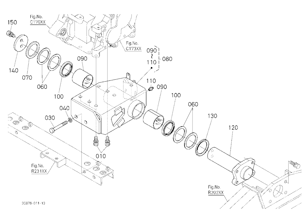 Shaking Bracket Lh (Power Crawler)