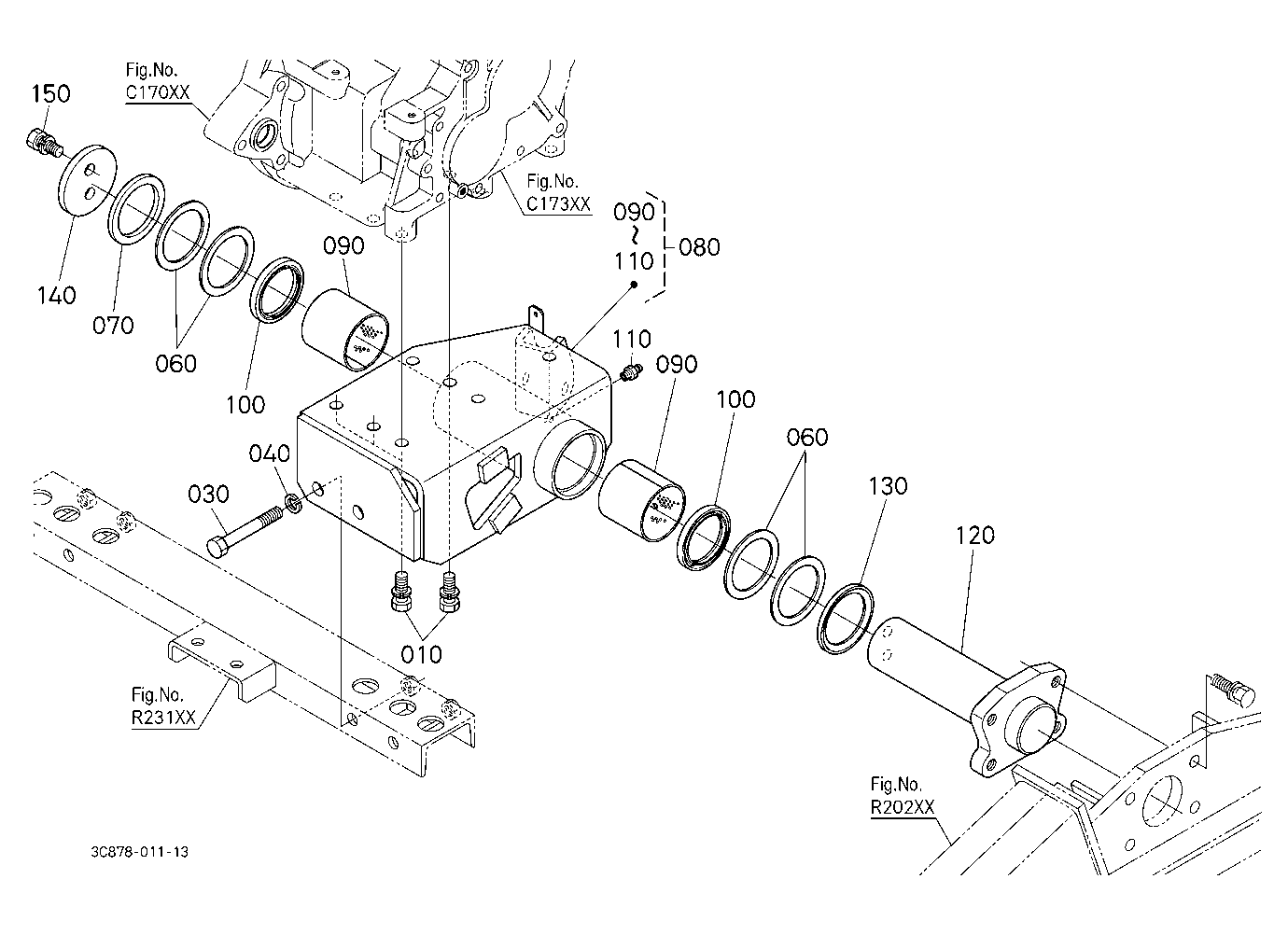 Shaking Bracket Lh (Power Crawler)