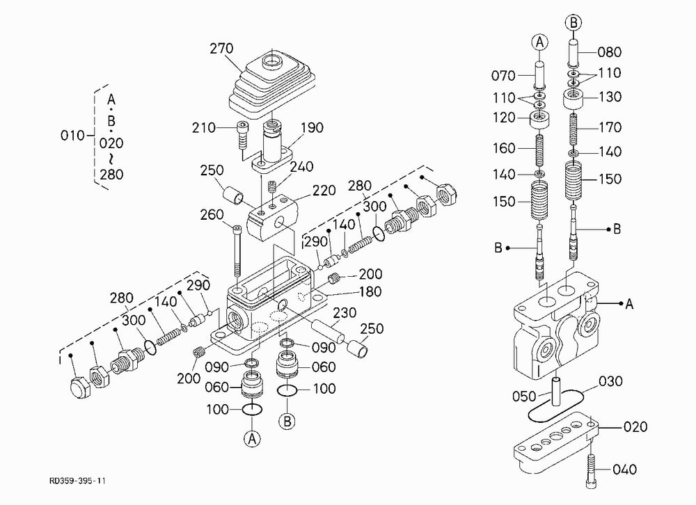 PILOT VALVE (BLADE) (COMPONENT PARTS)
