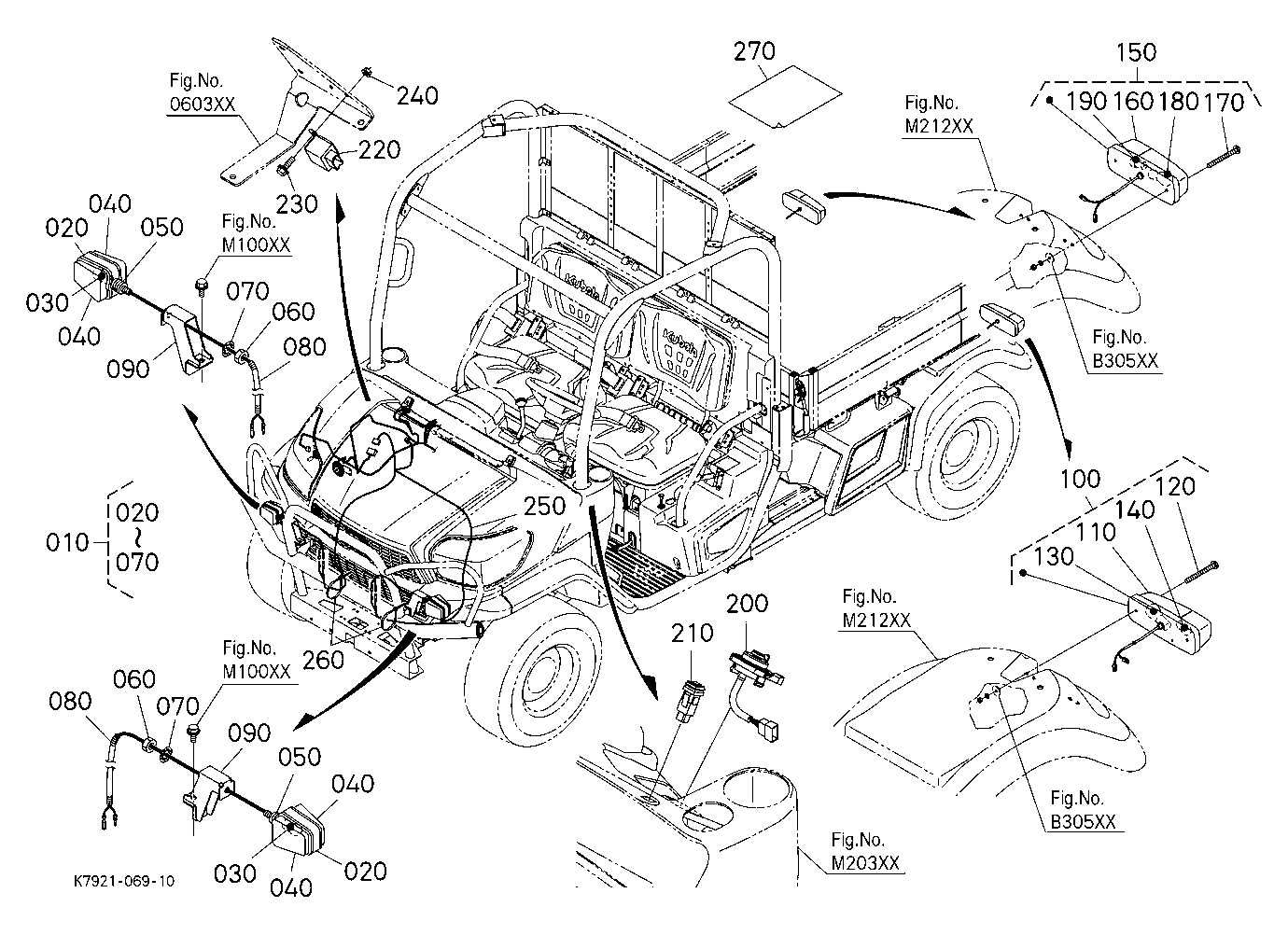 Turn Signal Light Kit (W/G. No. V5237) [Option]