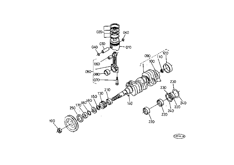 Piston And Crankshaft