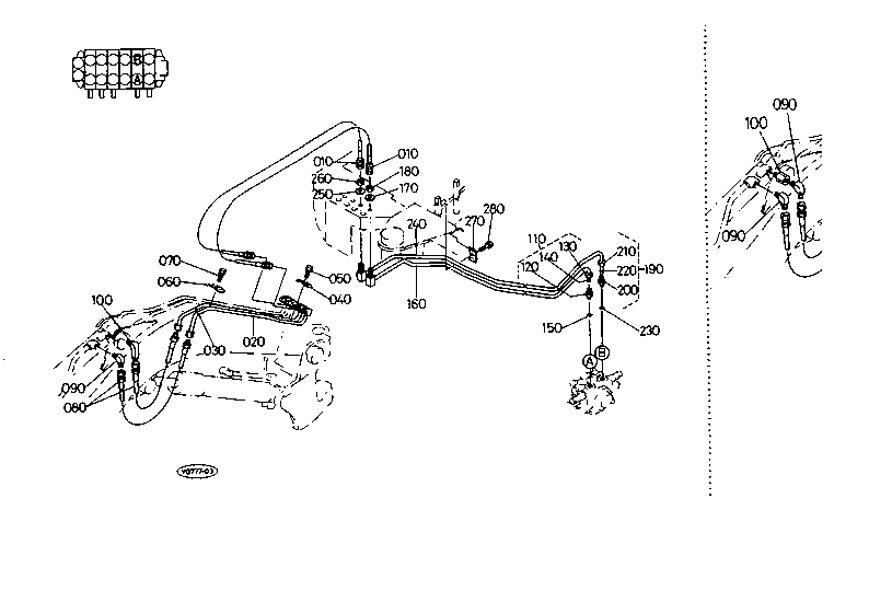 Oil Piping (Arm) [Kh-91(H)]