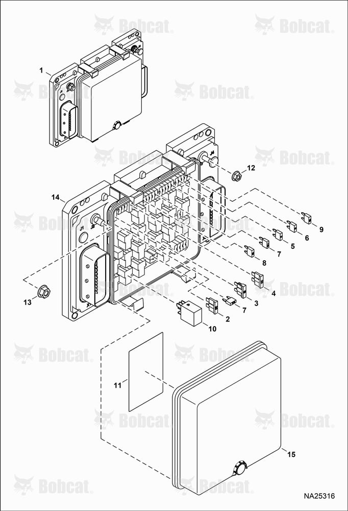 Fuse & Relay Center (Cab)