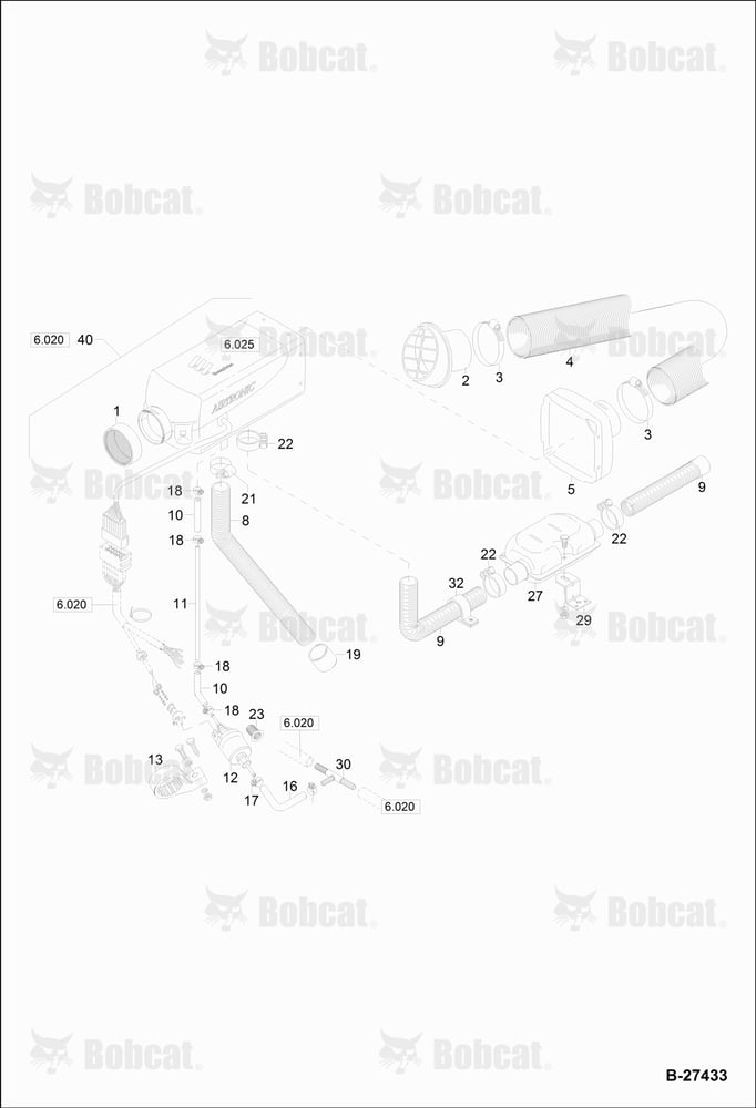 Diesel Operated Heating - Mounting Kit