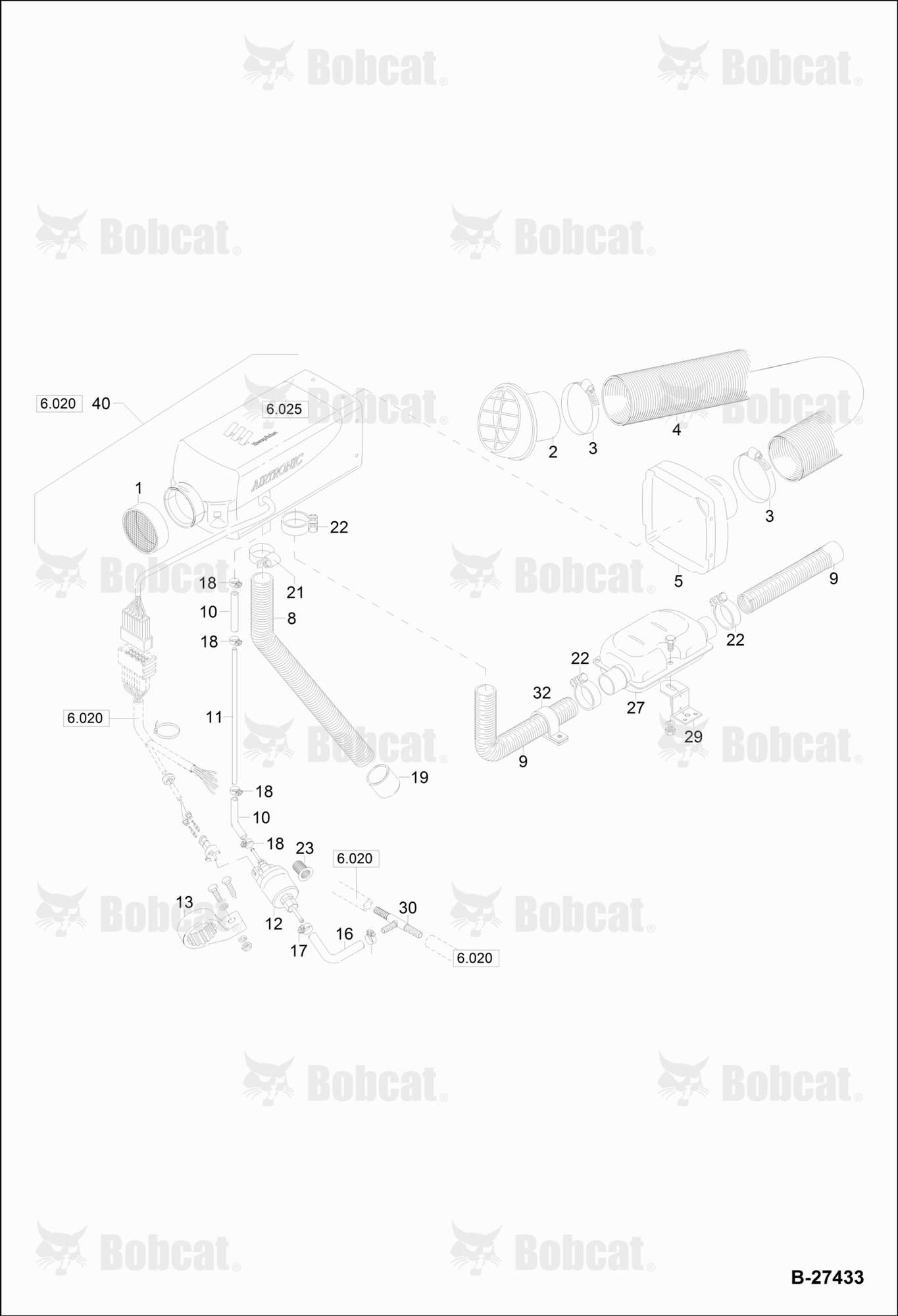 Diesel Operated Heating - Mounting Kit